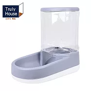 【Truly House】3.8L寵物自動餵食器 莫蘭迪限定/貓咪餵食器/餵食器/狗餵食器(兩色任選) 灰色