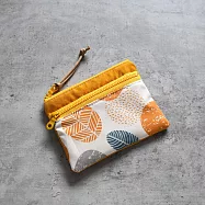 《梵緹希》旅行防水錢包零錢袋 卡袋 收納小袋_拓葉 橘