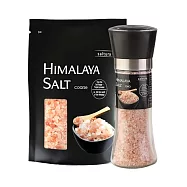 【Wagner Life Design】喜馬拉雅頂級粉紅玫瑰鹽粗鹽精選組(500gx1+研磨罐180gx1)