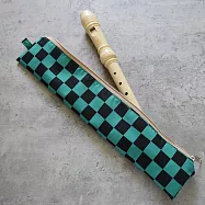 《梵緹希》防水布拉鏈直笛收納袋《棋盤格》