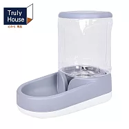 【Truly House】3.8L寵物自動飲水器 莫蘭迪限定/貓咪飲水機/飲水機/狗飲水機(兩色任選) 灰色