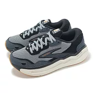 Brooks 慢跑鞋 Ghost Max SE 女鞋 RunItBack 限定版 藍 黑 復古 緩衝 運動鞋 1204331B091 23.5cm BLACK/PRIMER/BISCUIT