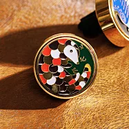 現貨 島嶼精靈系列 金屬工藝 手工繪製 車用擴香Formosan Creatures(加贈天然精油) 1 穿山甲