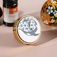 現貨 島嶼精靈系列 金屬工藝 手工繪製 車用擴香Formosan Creatures(加贈天然精油) 1 虎鯨