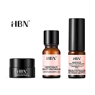 【HBN】早C晚A晚霜體驗組 (特證版發光水10ml+雙A乳2.0 10ml+雙A晚霜2.0 5g)