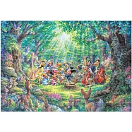 Tenyo拼圖 500透明小片 迪士尼森林交響樂