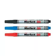 【ACE 英士牌】油性速乾筆 2mm 12支/盒 NO.20 黑