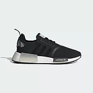 Adidas NMD_R1 W [IE9611] 女 休閒鞋 運動 經典 三葉草 彈性網布 包覆 避震 舒適 穿搭 黑白 28.5cm 黑/白