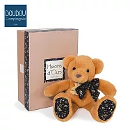 法國【Doudou】布偶抱抱好夥伴25cm 碎花棕熊