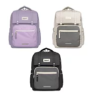 【IMPACT】怡寶 莫蘭迪色系列經典學院護脊書包-麥田米/柔霧紫/曜石黑 /個 IM00508BE 麥田米 (男童)