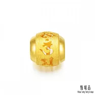 【點睛品】網路獨家款 六字大明咒轉運珠 黃金吊墜_計價黃金
