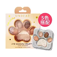 【UNICAT 變臉貓】藝術家5色眼影盤