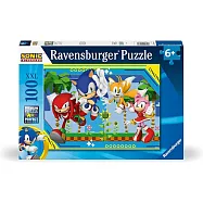 德國Ravensburger維寶拼圖 音速小子 (100P)
