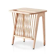 【YMY.VOGUE】GIMEI系列-White Waxwood 邊几(白蠟木)