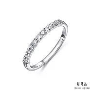 【點睛品】PROMESSA 星宇系列 24分 18K鑽石戒指/線戒(女戒) 19 18K金