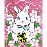 【玲廊滿藝】Ms.zha 查沛彤-maneki-neko《愛情來了》22x27cm