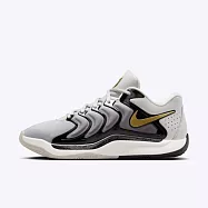 Nike KD17 EP [FJ9488-003] 男 籃球鞋 運動鞋 實戰 球鞋 杜蘭特 緩震 氣墊 灰黑金 26.5cm 灰/金