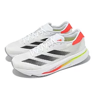 adidas 慢跑鞋 Adizero SL2 M 男鞋 白 黑 厚底 緩衝 輕量 運動鞋 愛迪達 JS1181 23cm WHITE/BLACK