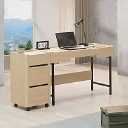 Homelike 喜家居5.3尺附插座書桌櫃組(2501)