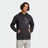 ADIDAS BL FL HD GD Q4 男連帽上衣-IW3518 L 黑色