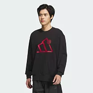 ADIDAS CM DK CREW 男長袖上衣-JM1002 L 黑色