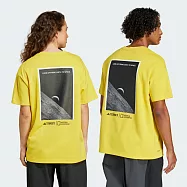 ADIDAS NG U AR B GFX T 男女短袖上衣-JD5955 L 黃色