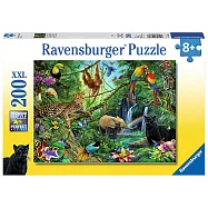德國Ravensburger維寶拼圖 叢林動物 (200P)