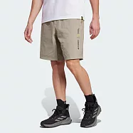 ADIDAS NG W.R SHORTS 男休閒短褲-JD5844 L 卡其色