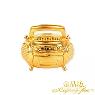 【金品坊】黃金擺件復古CD卡帶音響播放器 1.16錢±0.03