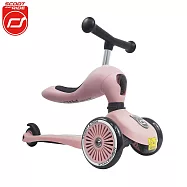 奧地利【Scoot&Ride】Kick1 Cool飛滑步車/滑板車 玫瑰粉