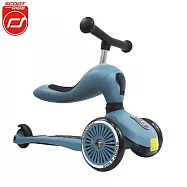 奧地利【Scoot&Ride】Kick1 Cool飛滑步車/滑板車 岩石藍