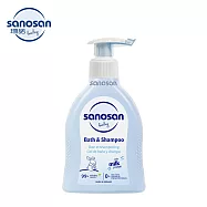 德國【珊諾sanosan】baby re:mind極潤洗髮沐浴露200ml