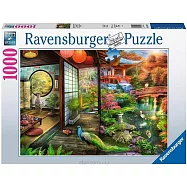 德國Ravensburger維寶拼圖 日式庭院茶室(1000P)