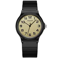 JULIUS 聚利時 流光青春 數字刻度 腕錶 學生考試 JA-1055 (32X42mm) 黑X金