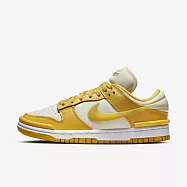 Nike W Dunk Low Twist [DZ2794-100] 女 休閒鞋 運動 經典 低筒 流行 穿搭 椰奶黃 21.5cm 黃/米