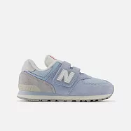 New Balance 574 HOOK & LOOP 中大童休閒鞋-PV574BKK-W 19 藍色