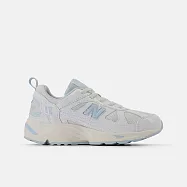 New Balance 878 中大童休閒鞋-PV878AC1-W 17 白色
