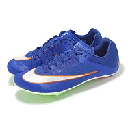 Nike 田徑鞋 Zoom Rival Sprint 男鞋 寶藍 綠 橘 釘鞋 氣墊 運動鞋 DC8753-401 26cm BLUE/WHITE