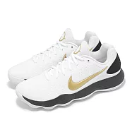 Nike 籃球鞋 Hyperdunk 2017 Low EP 男鞋 白 黑 金 緩衝 輕量 運動鞋 HV1793-170 31cm WHITE/BLACK