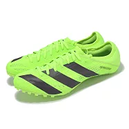 adidas 田徑鞋 Sprintstar 男鞋 螢光綠 黑 輕量 田徑 釘鞋 運動鞋 愛迪達 IE6870 26cm GREEN/BLACK