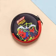 圓形零錢包 耳機線收納小包 蜘蛛人