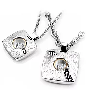 ROYAL DAMON 羅亞戴蒙 時尚樂章情侶對鍊