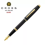 CROSS 高雲系列 亮鉻金夾/黑琺瑯金夾 鋼筆 AT0666-2FF/AT0666-11FF 黑琺瑯金夾