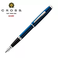 CROSS 高雲系列 藍琺瑯白夾/紅琺瑯白夾 鋼筆 AT0666-9FS/AT0666-10FS 藍琺瑯白夾