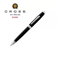 CROSS 高雲系列 黑琺瑯白夾 原子筆 AT0662-6