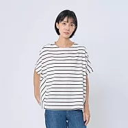 好我_Brook簡約寬鬆條紋T恤上衣 F