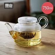 【日本霜山】耐熱玻璃茶壺/泡茶壺-750ml