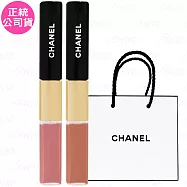 CHANEL香奈兒 超炫耀持色唇萃(4.5ml+3.5ml)+香奈兒 紙袋(公司貨) #188 CARAMEL BEIGE