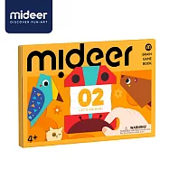 《MiDeer》-- 美術摺紙書-腦力提升(LEVEL2) ☆