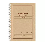 美加美 25K膠圈英語作業簿 5本 / 包 AE1104